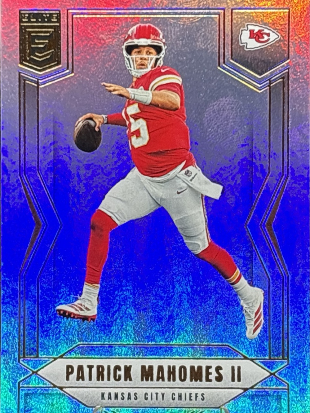 Panini Patrick Mahomes II Football Trading Card - Holo